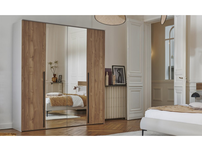 TOSCANE - Armoire 4 portes  