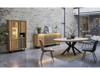 DUNE - Vitrine 4 porte 1 niche  2