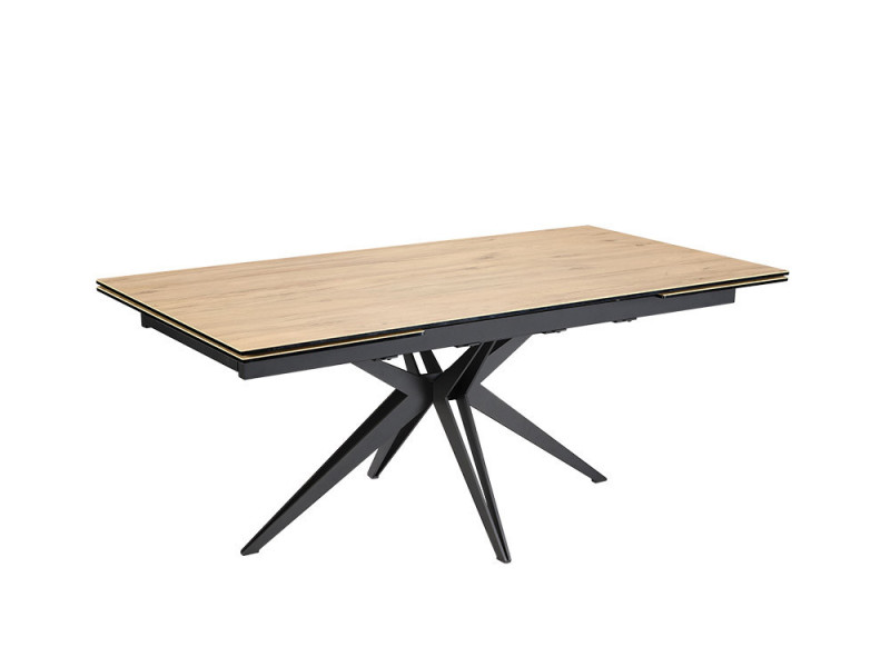 Primevère - Table de séjour extensible pieds en épingle 