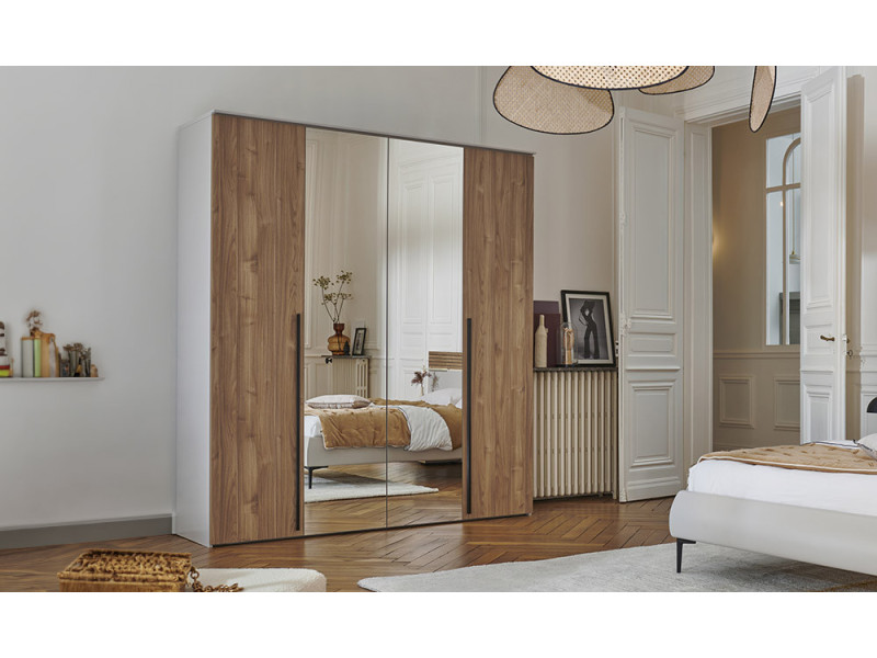 Opale - Armoire 4 portes pliantes 