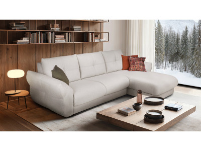 Wel - Canapé d'angle chaise longue 
