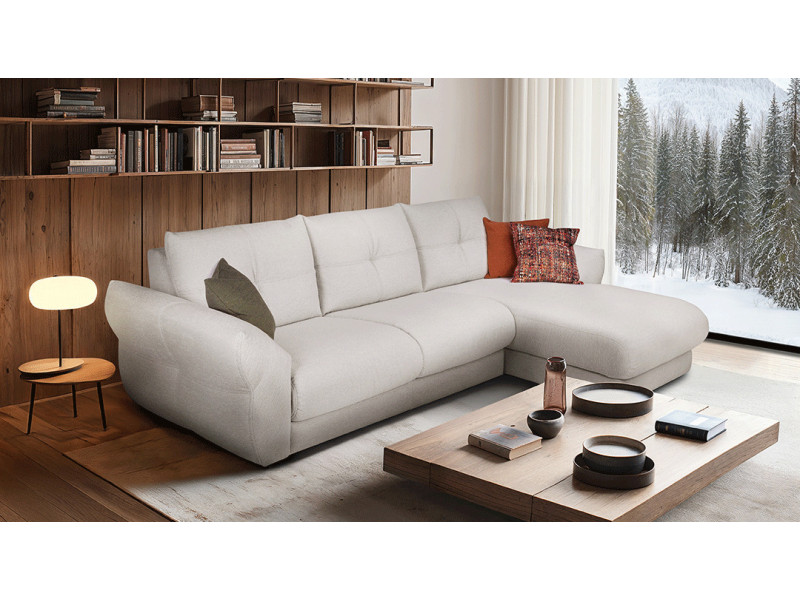 Wel - Canapé d'angle chaise longue 