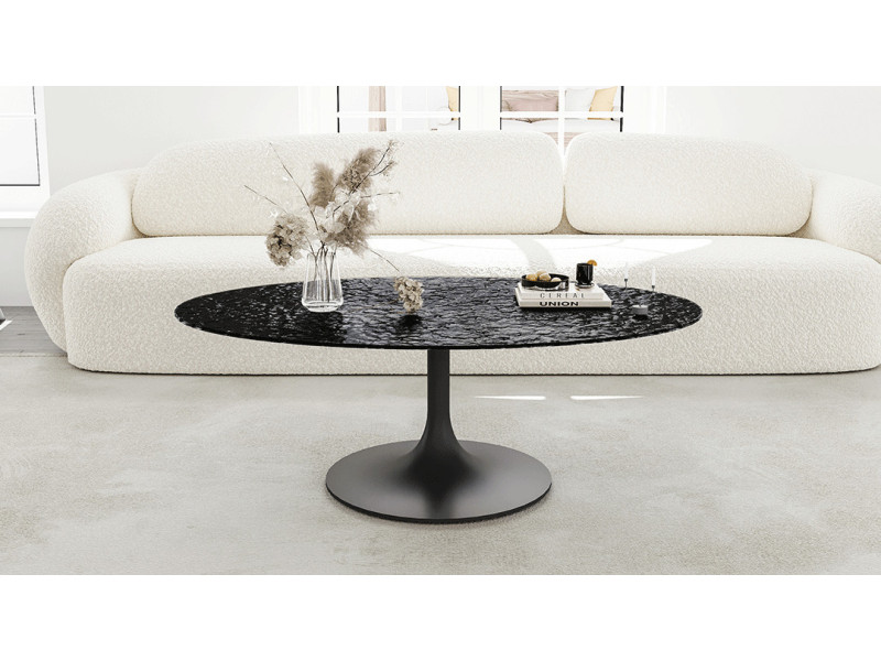 Alisse - Table basse ovale 
