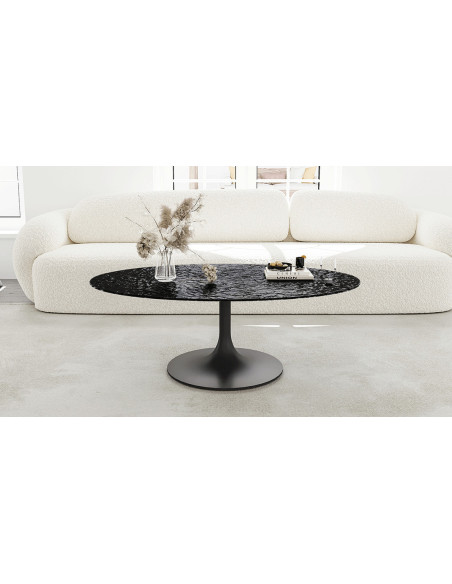 Alisse - Table basse ovale 