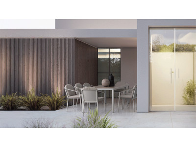 Unisse - Set table et 8 chaises 