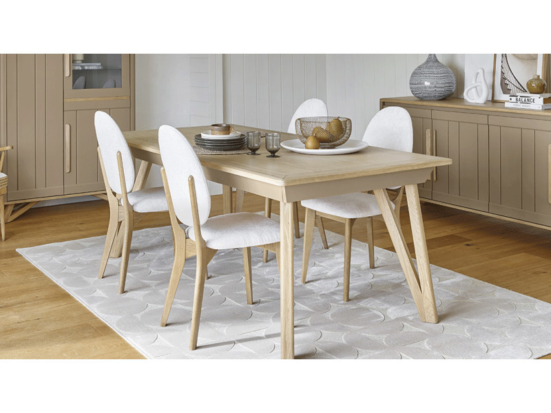 Alva - Table de séjour extensible 