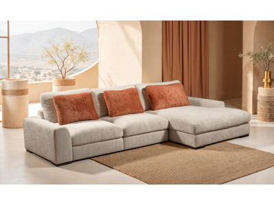 Fay - Canapé d'angle chaise longue 