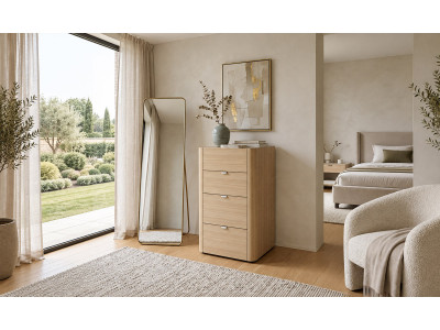 Silva - Chiffonnier 4 tiroirs 