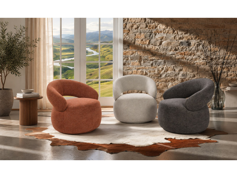 Lucas - Fauteuil pivotant 