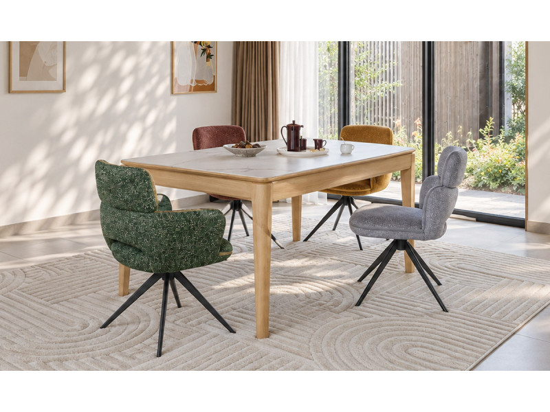 Riviéra - Table de séjour extensible 