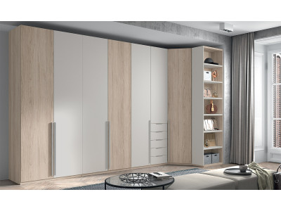 Eos - Dressing avec retour étagère 