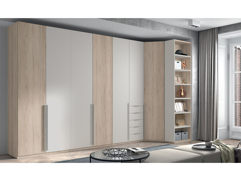 Eos - Dressing avec retour étagère 