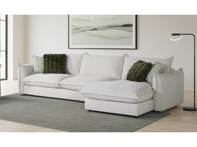Aranta - Canapé d'angle chaise longue 