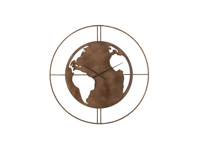 Carte - Horloge carte du monde 