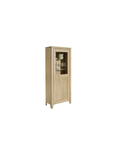 Ynès - Bonnetière 1 porte vitrée ferrée D 