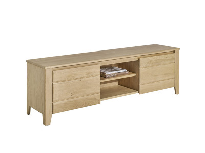 Ynès - Meuble TV 2 portes 1 niche 