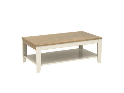 Ynès - Table basse 2 tirettes 