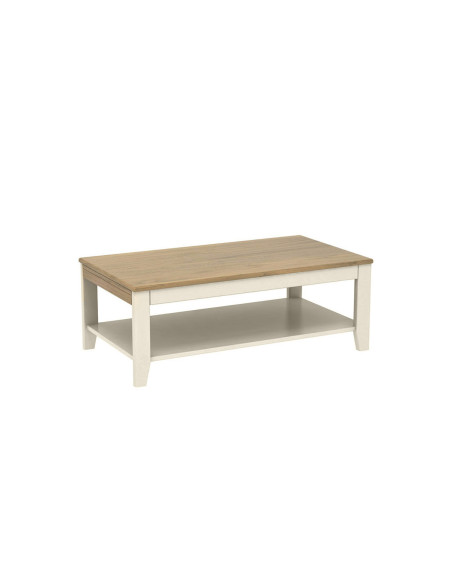 Ynès - Table basse 2 tirettes 