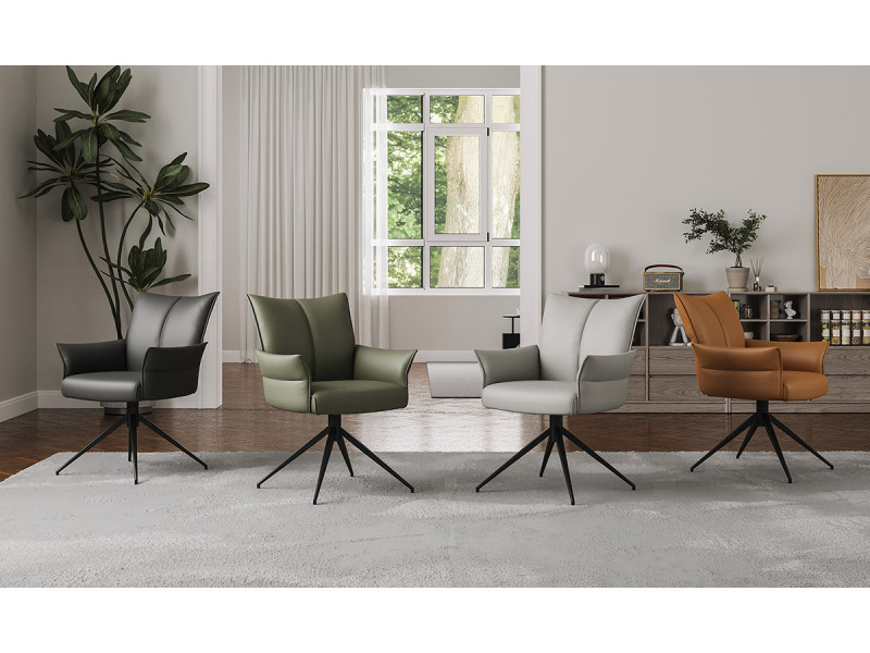 Mezzane - Fauteuil pivotant 